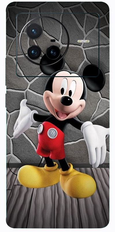 AsSkin Vivo x20 Mobile Skin  (Ultra Super Mickey Mouse With High Gloss Finish).)