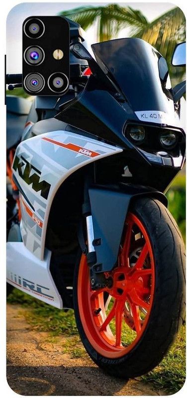 URCHIN Back Cover for Samsung M31 KTM, KTM Bike, Superbike, Bike Lover, Duke, KTM RC200  (Multicolor, Shock Proof, Pack of: 1)