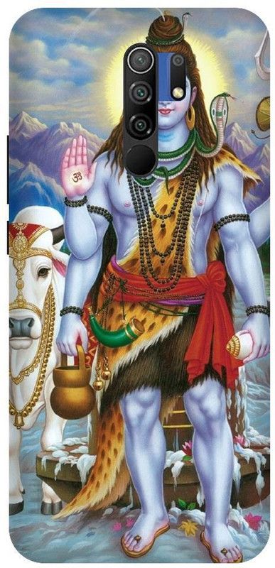 URCHIN Back Cover for Note 8 pro Shiv, Shiv Trishul, Lord Shiv, Mahakaal, Shankar ji, Bhagwan, God, Sprittual  (Multicolor, Shock Proof, Pack of: 1)