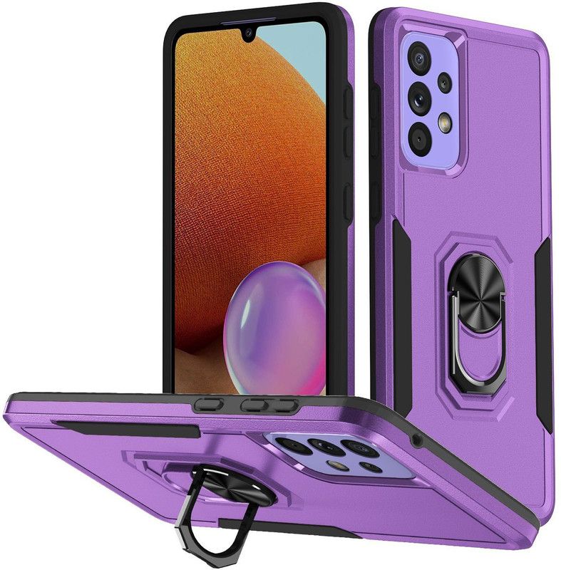 Pirum Back Cover for Samsung Galaxy A53 5G  (Purple, Dual Protection, Pack of: 1)