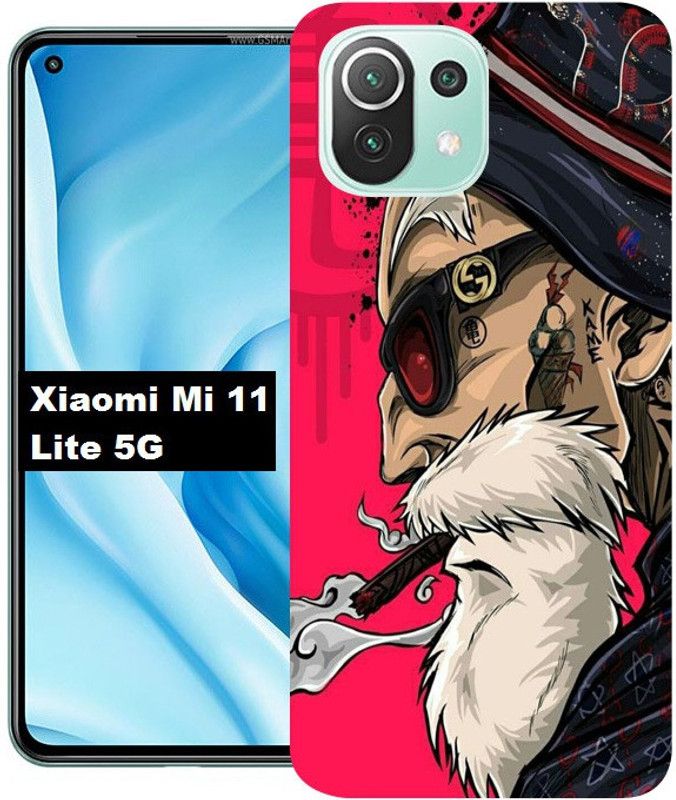 mitzvah Back Cover for Xiaomi Mi 11 Lite  (Multicolor, Dual Protection, Silicon, Pack of: 1)