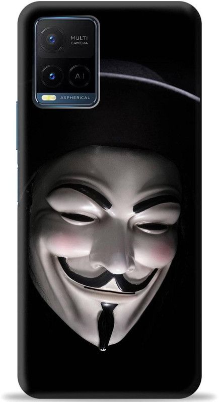 Crafter Back Cover for Vivo Y33s  (Black, Shock Proof, Pack of: 1)