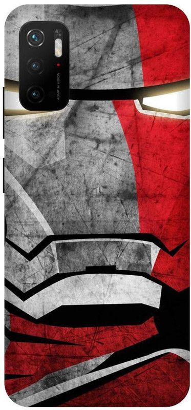 UMPRINT Back Cover for Redmi Note 10T/M2103K9I Iron man, Avenger, Superheros Printed Back Cover  (Multicolor, Hard Case, Pack of: 1)