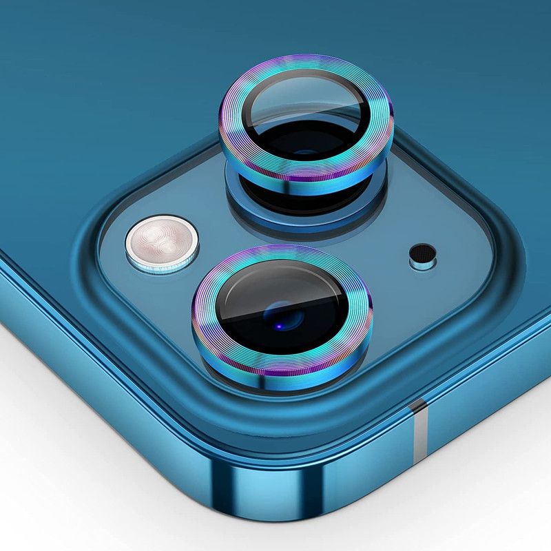 Mobilive Back Camera Lens Ring Guard Protector for iPhone 13  (Pack of: 1)