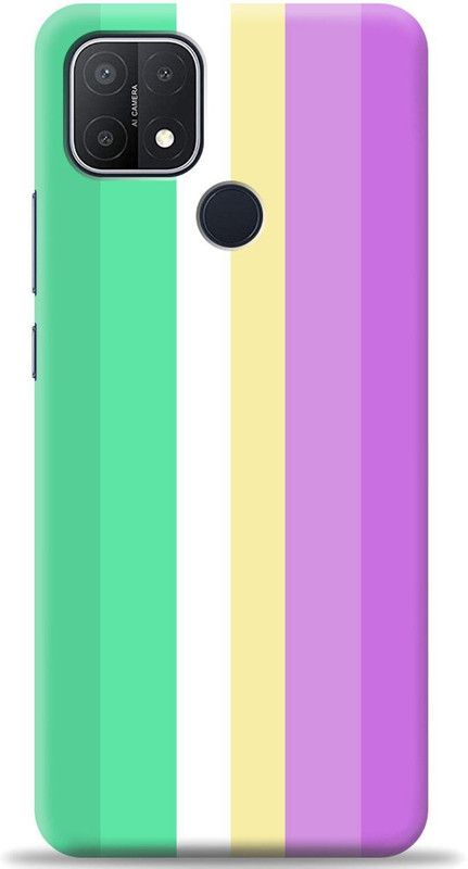 Crafter Back Cover for Oppo A15s  (Multicolor, Shock Proof, Pack of: 1)