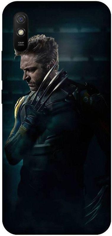 URCHIN Back Cover for Redmi 9i X men, wolverine, Marval, comic, Logan, Superhero,Black and white  (Multicolor, Shock Proof, Pack of: 1)