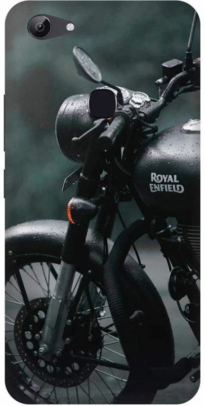 FRONK Back Cover for vivo Y83, vivo 1802 ROYAL, ENFIELD, BULLET, BIKE, LOVER, RACER  (Black, Hard Case, Pack of: 1)