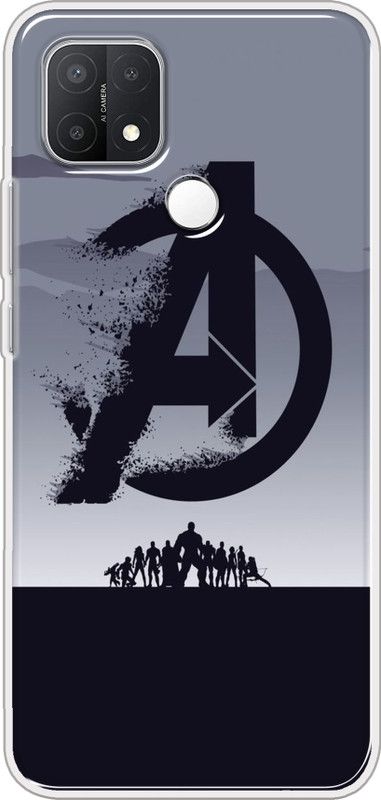 Appcityprint Back Cover for Oppo A15s  (Black, Grey, Grip Case, Silicon, Pack of: 1)