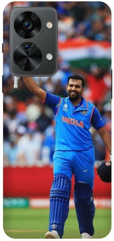 FRONK Back Cover for OnePlus Nord 2T 5G, ROHIT, SHARMA, INDIAN, PLAYER, MUMBAI, INDIANS  (Blue, Hard Case, Pack of: 1)