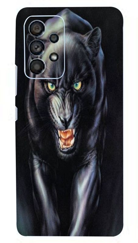 CLAXA Angry Panther Samsung Galaxy A33 5G Back Skin, Angry Panther Mobile Skin  (Angry Panther Skin With Super matte finish)