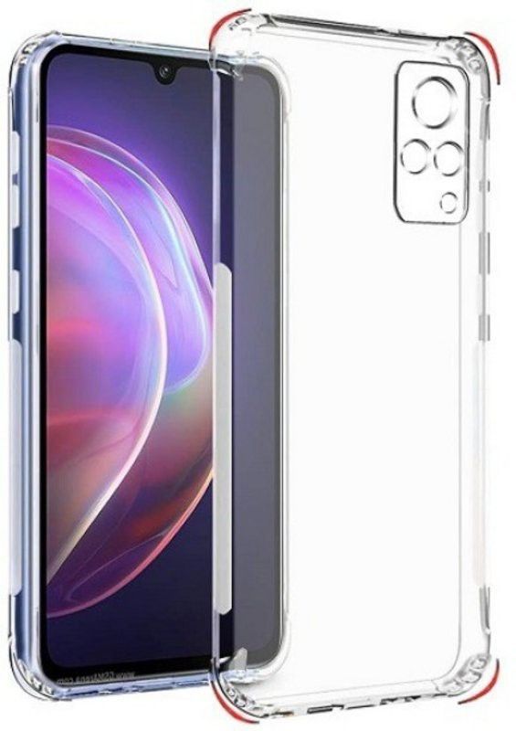Skcase Back Cover for Vivo V21 5G, Vivo V21  (White, Camera Bump Protector, Pack of: 1)
