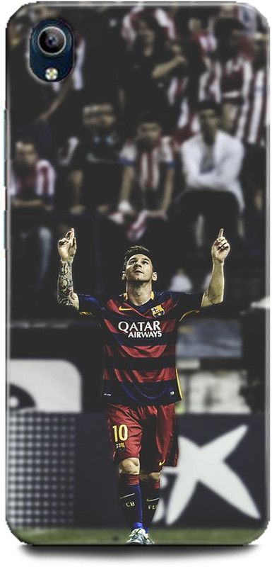 WallCraft Back Cover for Vivo Y90 / Vivo 1908 MESSI, LIONE MESSI, FOTBALL, MESSI 10, BARCELONA, SPORTS  (Multicolor, Dual Protection, Pack of: 1)