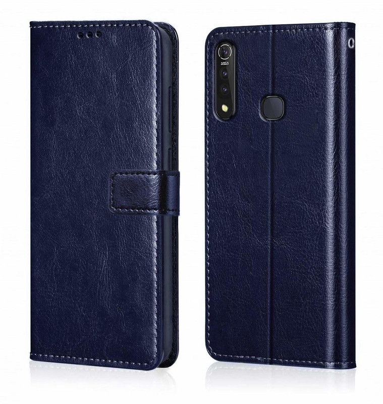 Rakulo Flip Cover for Vivo Z1 Pro  (Blue, Dual Protection, Pack of: 1)