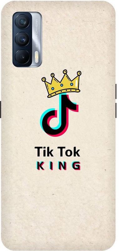 URCHIN Back Cover for Realme X7 Tiktok, Tiktok queen, tiktok king, tiktok  (Multicolor, Shock Proof, Pack of: 1)