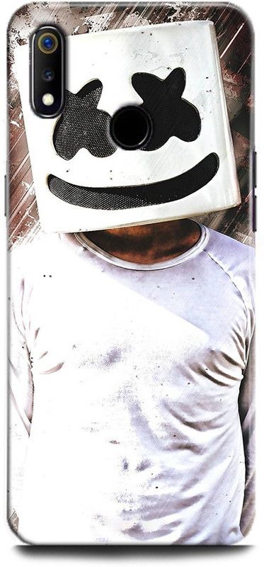 Afterglow Back Cover for Realme 3i MARSHMELLO, EDM, DJ, FAMIOUS, MARSHMELLO, SINGER  (Multicolor, Shock Proof, Pack of: 1)