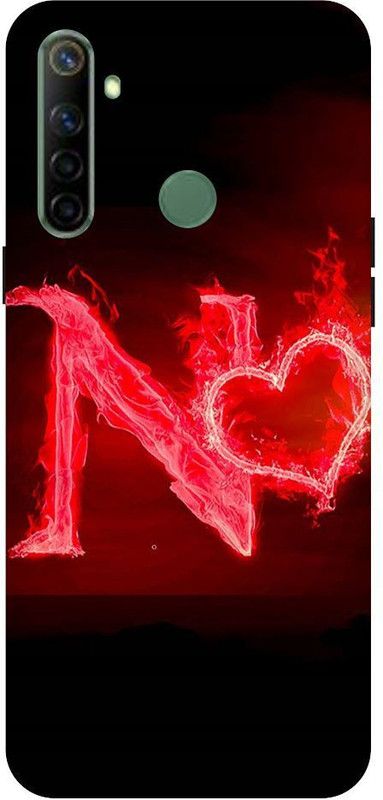 URCHIN Back Cover for Realme5 N, N letter, Letter N, n love, N love  (Multicolor, Shock Proof)
