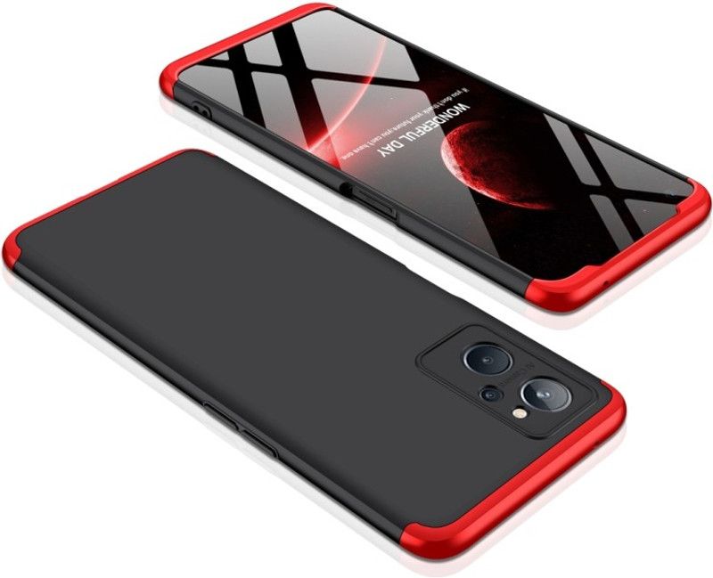 ASMANTIC Back Cover for Realme Narzo 50i Prime  (Red, Pack of: 1)