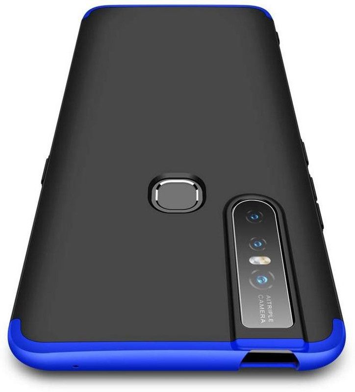 Elica Bumper Case for Vivo Y17  (Blue, Shock Proof, Pack of: 1)