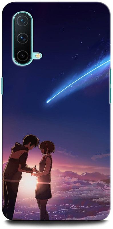 ORBIQE Back Cover for OnePlus Nord CE 5G LOVE, ANIME, ALONE COUPLE, NIGHT VIBES, MOON  (Multicolor, Hard Case, Pack of: 1)