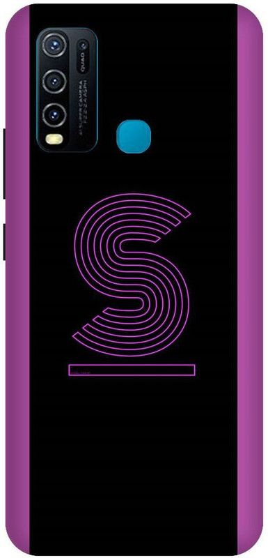 SSMORYA Back Cover for Vivo Y30  (Black, Pink, Shock Proof)