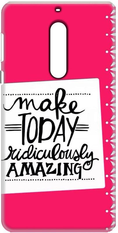 Smutty Back Cover for Nokia 5, TA-1053, TA-1024, TA-1044, TA-1027 - Quotes Print  (Multicolor, Hard Case, Pack of: 1)