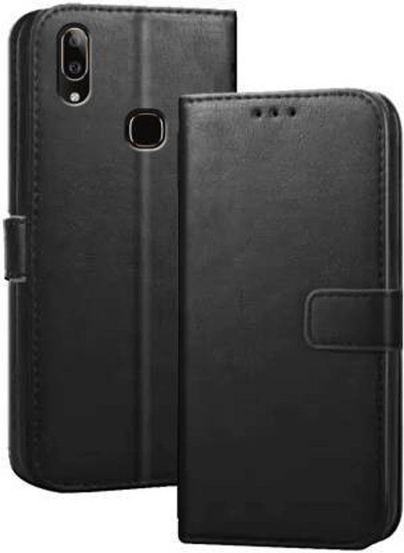 Urban Tech Flip Cover for Vivo V9 ProFlip Case | Magnetic Closure | Shock Proof Wallet Flip Cover  (Black, Magnetic Case, Pack of: 1)