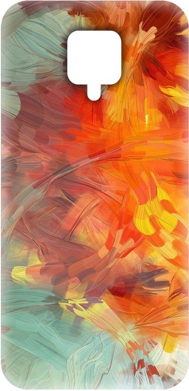 Smutty Back Cover for Poco M2 Pro, MZB9623IN - Paint Canvas Print  (Multicolor, Hard Case)