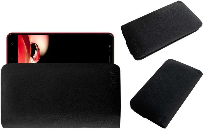 ACM Pouch for Elephone P8 Mini  (Black, Cases with Holder, Pack of: 1)