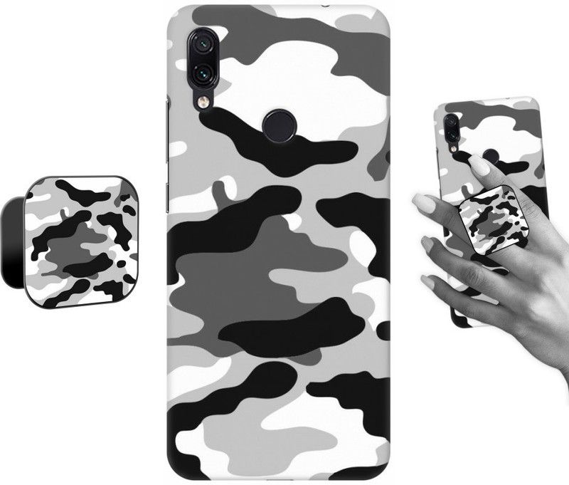 COBIERTAS Back Cover for Mi Redmi Note 7  (Multicolor, Cases with Holder, Pack of: 2)