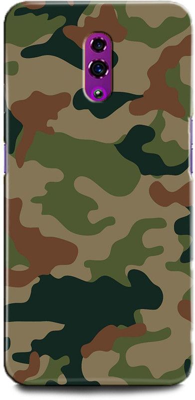 play fast Back Cover for Oppo Reno, CPH1919 INDIAN ARMY, SOLDIER, FOZI, FOUJI, TEXTURE,MILITARY  (Multicolor, Hard Case, Pack of: 1)