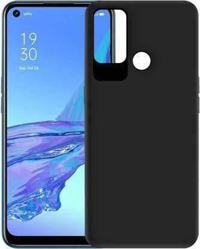 S-Hardline Back Cover for Tecno POVA  (Black, Flexible, Pack of: 1)