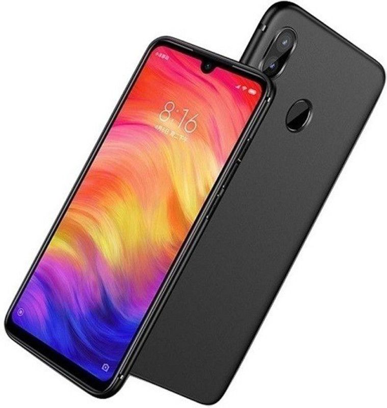 Sciforce Back Cover for REDMI Y3, REDMI 7  (Black, Grip Case, Pack of: 1)