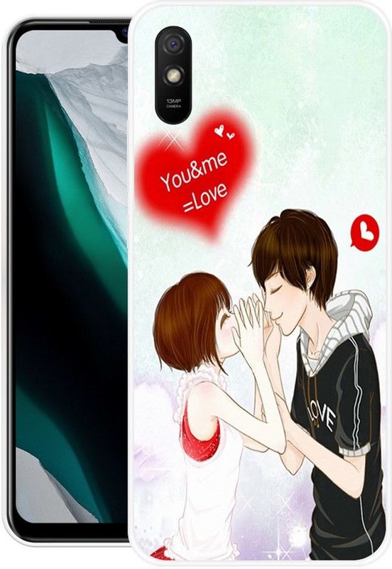 PAEDICON Back Cover for Redmi 9i  (Multicolor, Grip Case, Silicon, Pack of: 1)