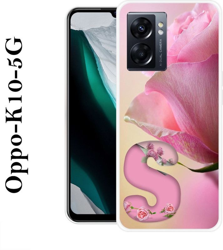 JATLAND Back Cover for Oppo K10 5G  (Pink, Beige, Grip Case, Silicon)