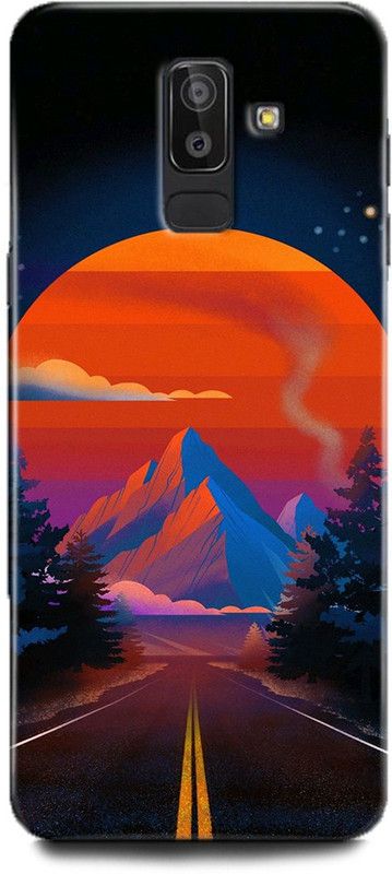 Afterglow Back Cover for SAMSUNG Galaxy J8 BEAUTIFUL, SUN, NATURE, ABSTRACT, TEXTURE, COLORFUL  (Multicolor, Shock Proof, Pack of: 1)