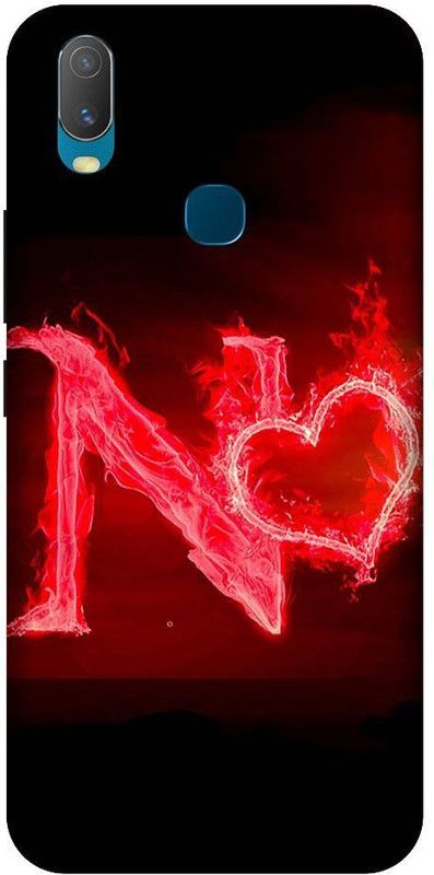 URCHIN Back Cover for Vivo Y11 N, N letter, Letter N, n love, N love  (Multicolor, Shock Proof, Pack of: 1)
