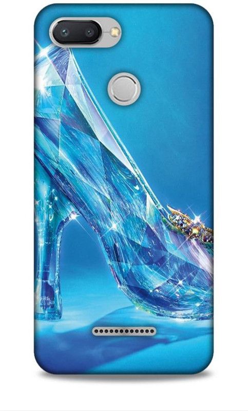 Keviv Back Cover for Mi Redmi 6  (Blue, 3D Case)