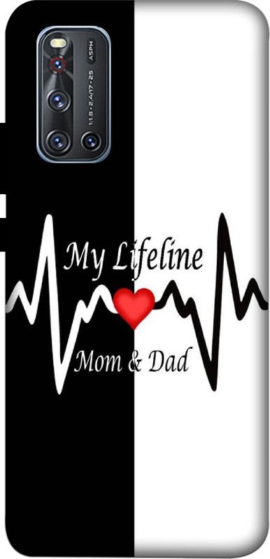 BALESARA Back Cover for Vivo V19, ‎Vivo 1933  (Red, Hard Case, Pack of: 1)