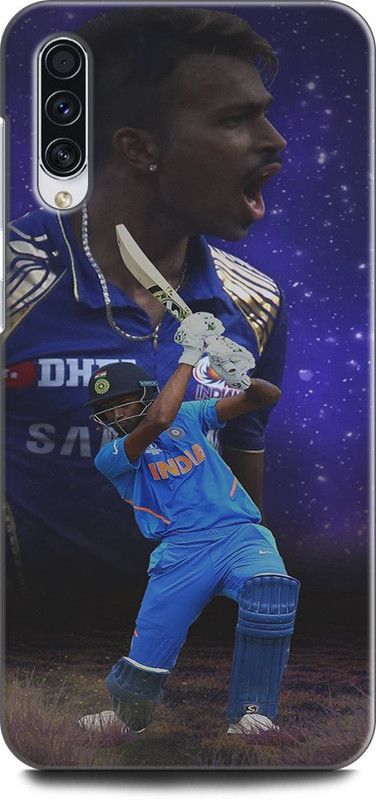 Afterglow Back Cover for SAMSUNG Galaxy A50 HARDIK PANDAY, SPORTS, CRICKET, PLARYS  (Multicolor, Shock Proof, Pack of: 1)