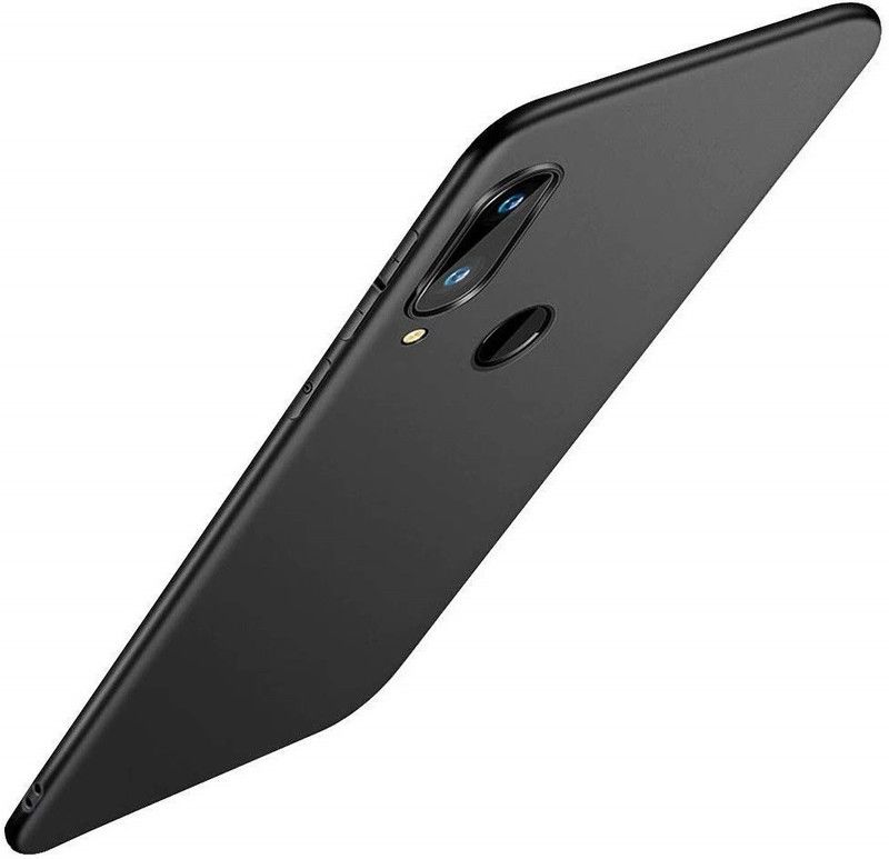 Phone Back Cover Pouch for Realme 3i  (Black, Grip Case, Pack of: 1)