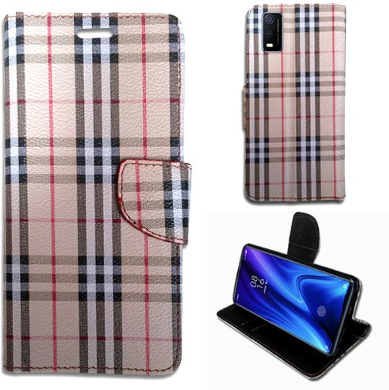 Realgo Flip Cover for Vivo Y3s No 5  (White, Pack of: 1)