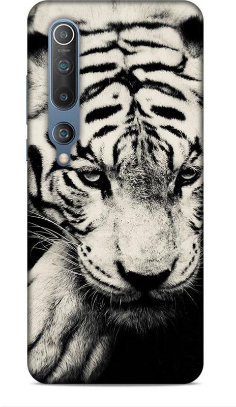 Keviv Back Cover for Mi 10  (Black, Beige, Hard Case, Pack of: 1)