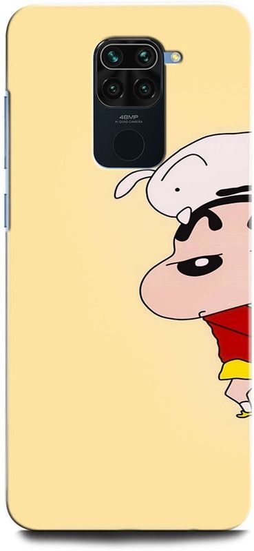 INTELLIZE Back Cover for REDMI Note 9 M2003J15SI SHINCHAN, CARTOON. FUNNY, CUTE, SHINCHAN  (Multicolor, Hard Case, Pack of: 1)