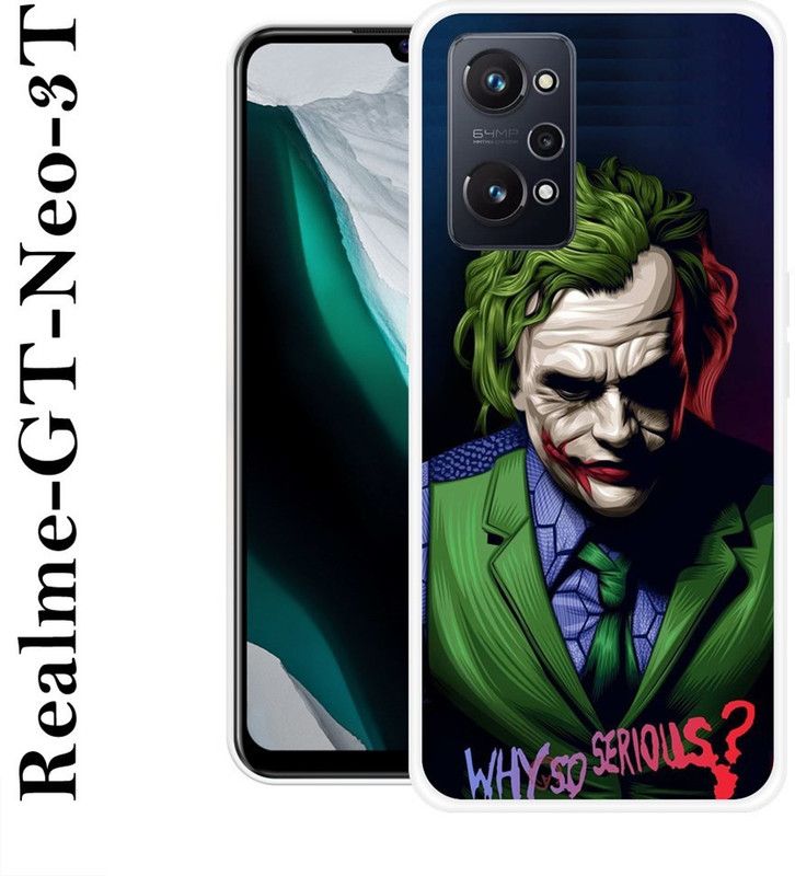 REDFLY Back Cover for Realme GT Neo 3T  (Multicolor, Grip Case, Silicon)