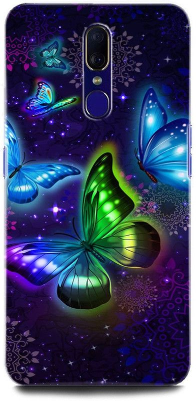 ORBIQE Back Cover for OPPO F11  (Multicolor, Hard Case, Pack of: 1)