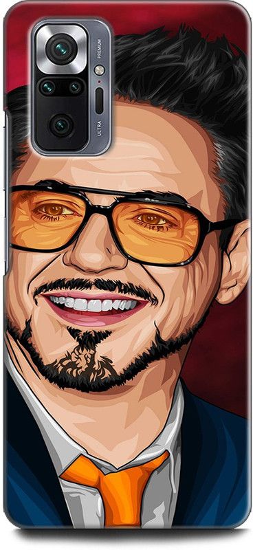 KEYCENT Back Cover for REDMI Note 10 Pro TONY STARK, IRON MAN, AVENGER, MARVER, SUPERHERO, COMIC  (Multicolor, Pack of: 1)