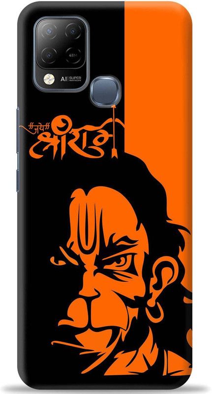 Dreamer Back Cover for Infinix Hot 10S  (Orange, Shock Proof, Pack of: 1)