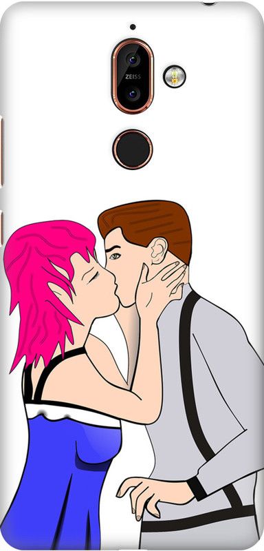 Instyle Back Cover for Nokia 7 Plus  (Multicolor, Hard Case, Pack of: 1)