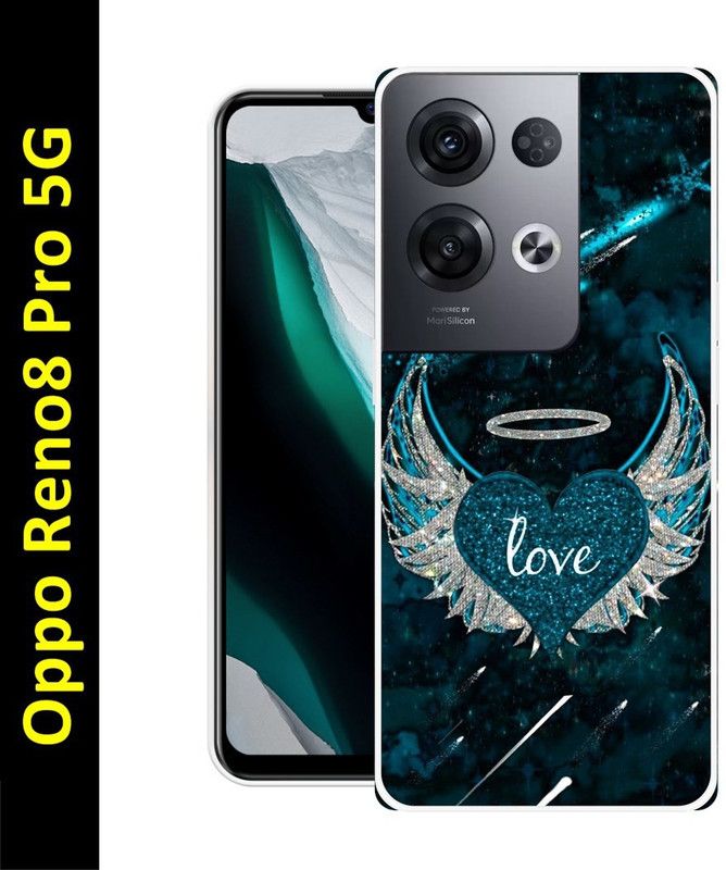 Namaste Back Cover for Oppo Reno8 Pro 5G  (Green, Silicon, Pack of: 1)