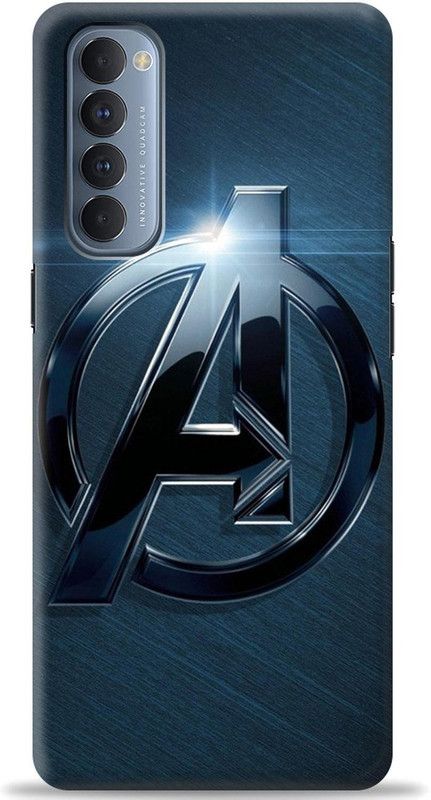 Loffar Back Cover for Oppo Reno4 Pro  (Blue, Shock Proof, Pack of: 1)